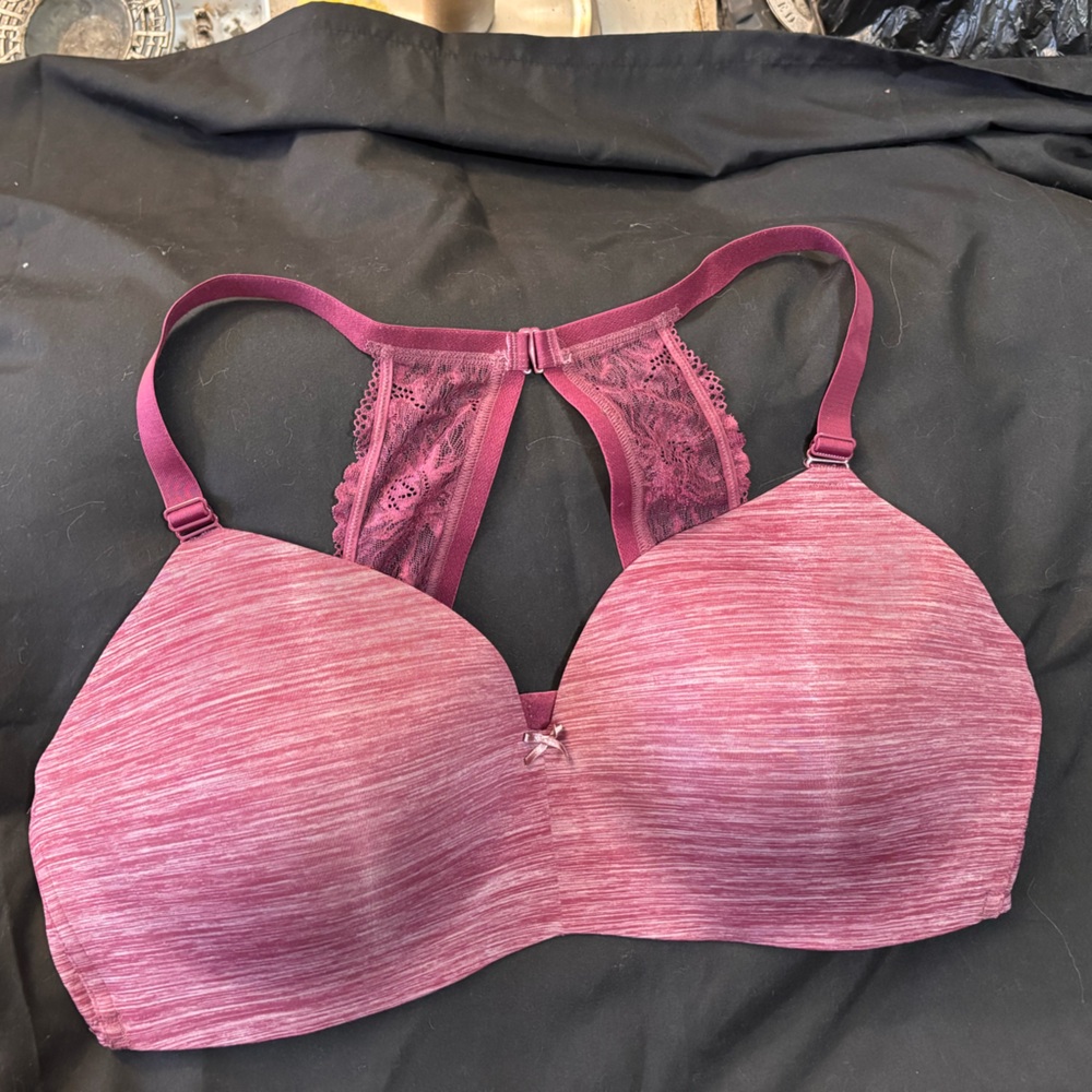 Cacique Mauve Lace Bra